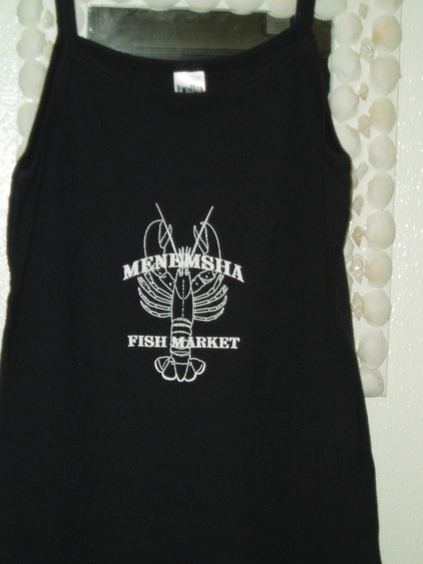 Black Menemsha Fish Market Shirt